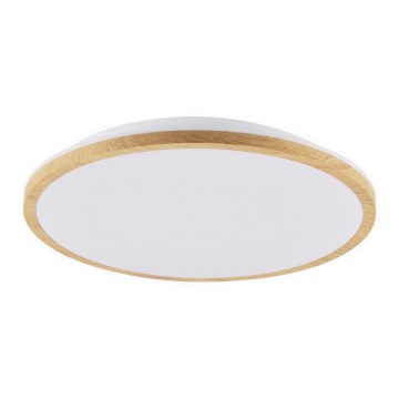 Iluminação de teto LED WOODY LED/24W/230V d. 38 cm