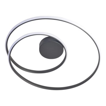 Iluminação de teto LED ZEFIRA LED/40W/230V 4000K diâmetro 50 cm antracite