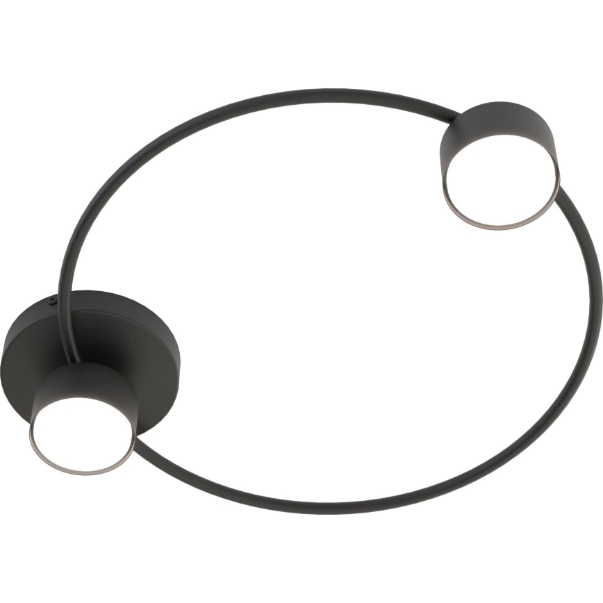 Iluminação de teto LUCIO 2xGX53/12W/230V preto