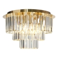Iluminação de teto MILANO 6xE14/40W/230V dourado