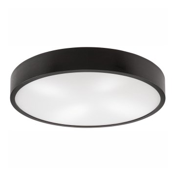 Iluminação de teto NATURAL 4xE27/60W/230V ø 57,5 cm wenge/pinho