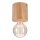 Iluminação de teto OAK 1xE27/60W/230V carvalho d. 10,5 cm