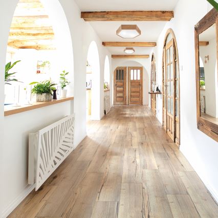 Iluminação de teto OAK HEX 2xE27/60W/230V d. 43 cm carvalho