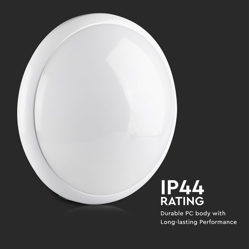 Iluminação de teto para casa de banho com sensor 1xE27/60W/230V IP44 ø 29,6 cm