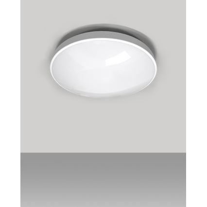 Iluminação de teto para casa de banho LED CIRCLE LED/18W/230V 4000K diâmetro 30 cm IP44 branco