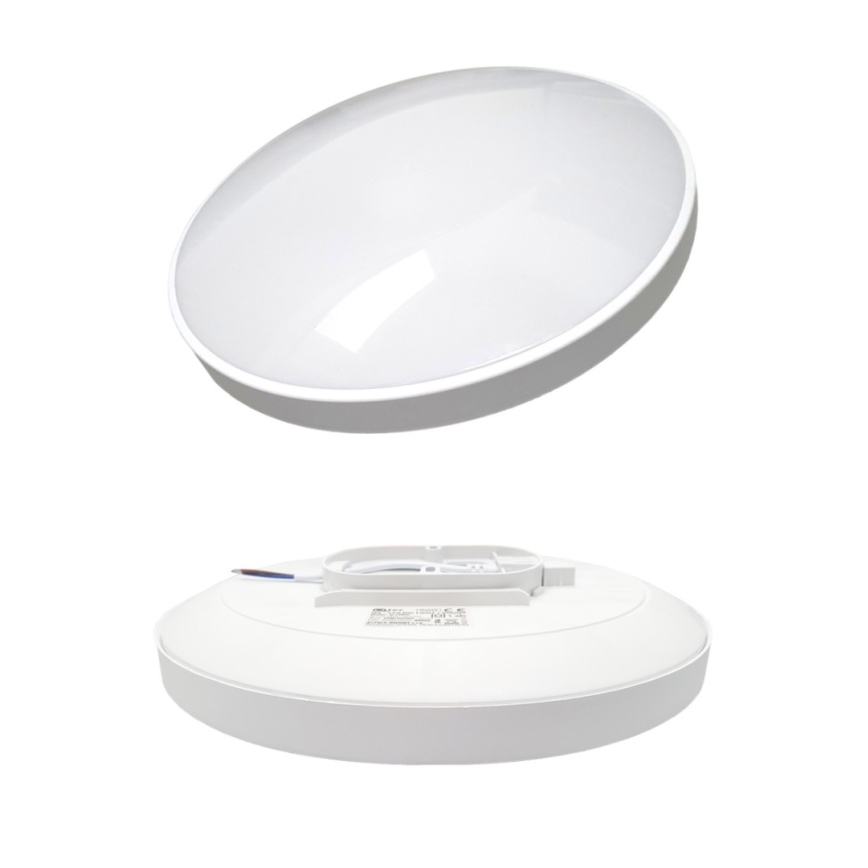 Iluminação de teto para casa de banho LED CIRCLE LED/24W/230V 4000K diâmetro 37 cm IP44 branco