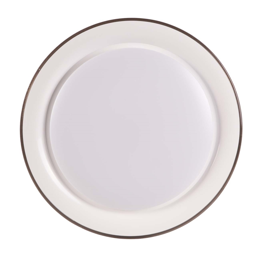 Iluminação de teto para casa de banho LED com regulação GRAŻYNA LED/72W/230V 3000-6000K diâmetro 51 cm IP44 cinzento + comando