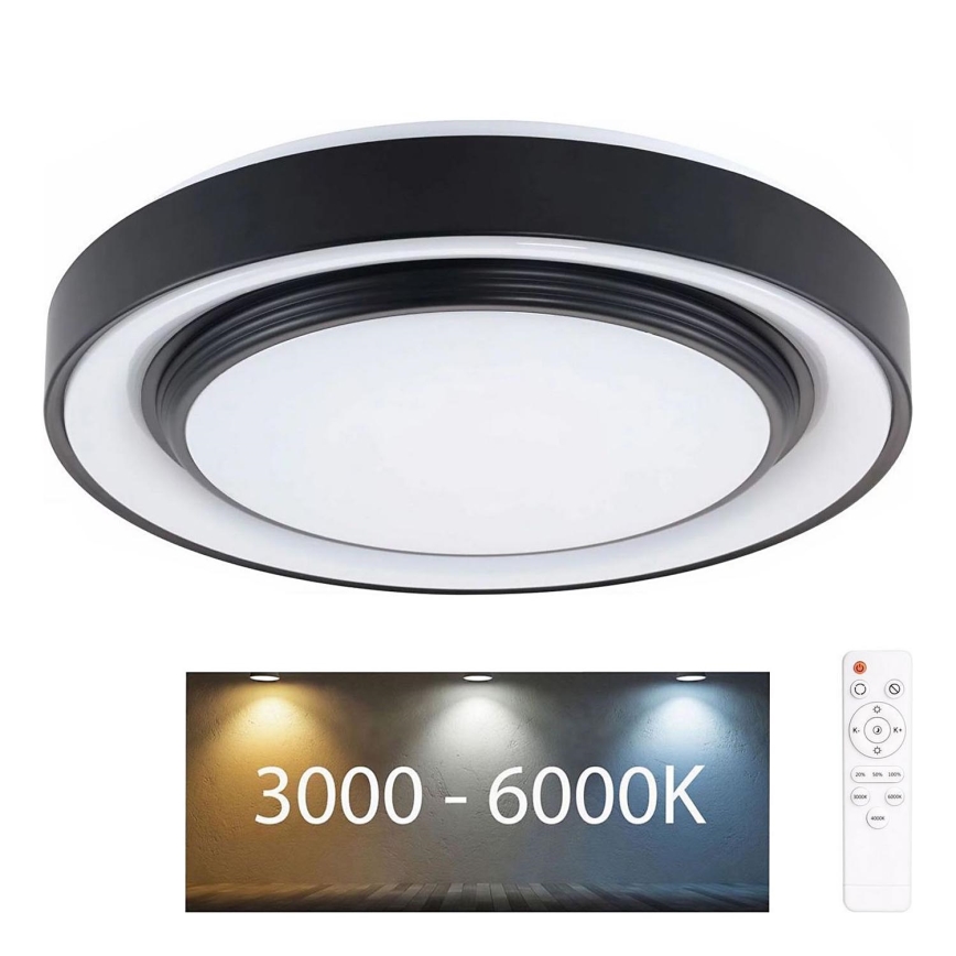 Iluminação de teto para casa de banho LED com regulação ZYGMUNT LED/72W/230V diâmetro 48,5 cm 3000-6000K IP44 + comando