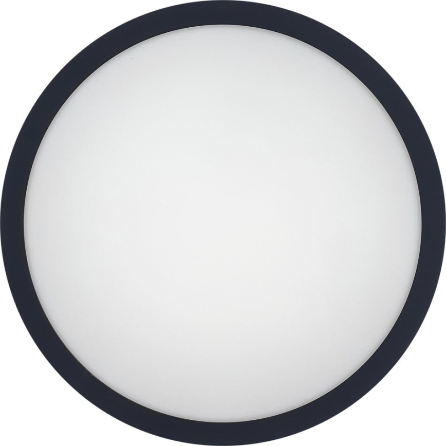 Iluminação de teto para casa de banho LED com sensor ELLÉ LED/24W/230V 3000/4000/6500K diâmetro 26 cm IP54 antracite