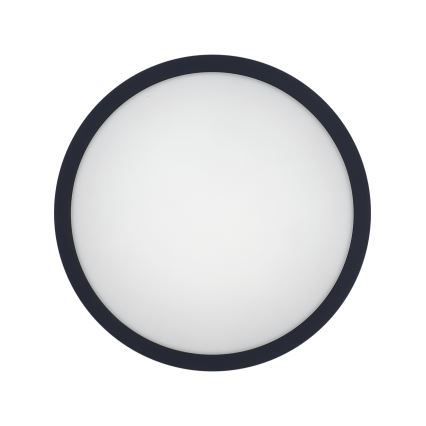 Iluminação de teto para casa de banho LED com sensor ELLÉ LED/24W/230V 3000/4000/6500K diâmetro 26 cm IP54 antracite