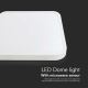 Iluminação de teto para casa de banho LED com sensor LED/18W/230V 4000K IP44 branco + comando