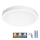 Iluminação de teto para casa de banho LED com sensor NAIROS LED/36W/230V IP65 3000/4000/6500K diâmetro 40 cm branco + comando