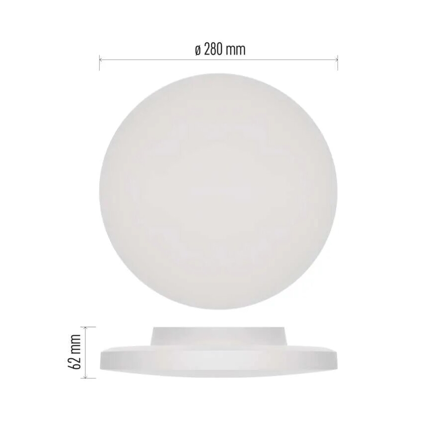 Iluminação de teto para casa de banho LED LED/15W/230V 3000/4000/5700K IP55 branco