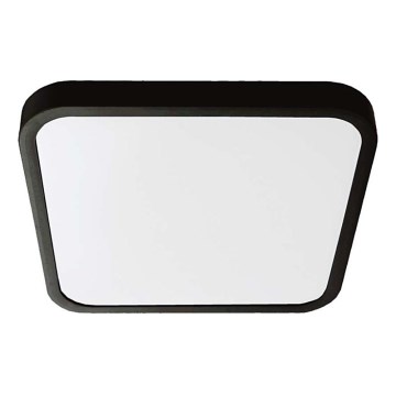 Iluminação de teto para casa de banho LED LED/18W/230V 3000K IP44 25x25 cm preto