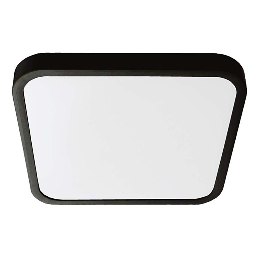 Iluminação de teto para casa de banho LED LED/18W/230V 6500K IP44 25x25 cm preto