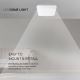 Iluminação de teto para casa de banho LED LED/24W/230V 3000K IP44 branco