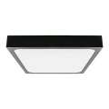 Iluminação de teto para casa de banho LED LED/24W/230V 6500K IP44 29,5x29,5 cm preto