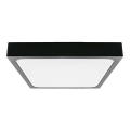 Iluminação de teto para casa de banho LED LED/30W/230V 6500K IP44 42x42 cm preto