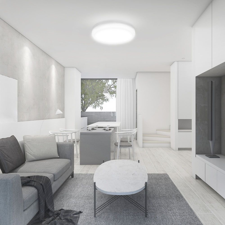 Iluminação de teto para casa de banho LED LED/36W/230V 3000K IP44 diâmetro 35 cm branco