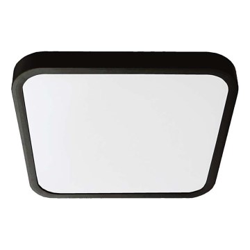 Iluminação de teto para casa de banho LED LED/48W/230V 6500K IP44 42x42 cm preto