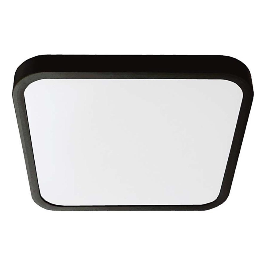 Iluminação de teto para casa de banho LED LED/48W/230V 6500K IP44 42x42 cm preto