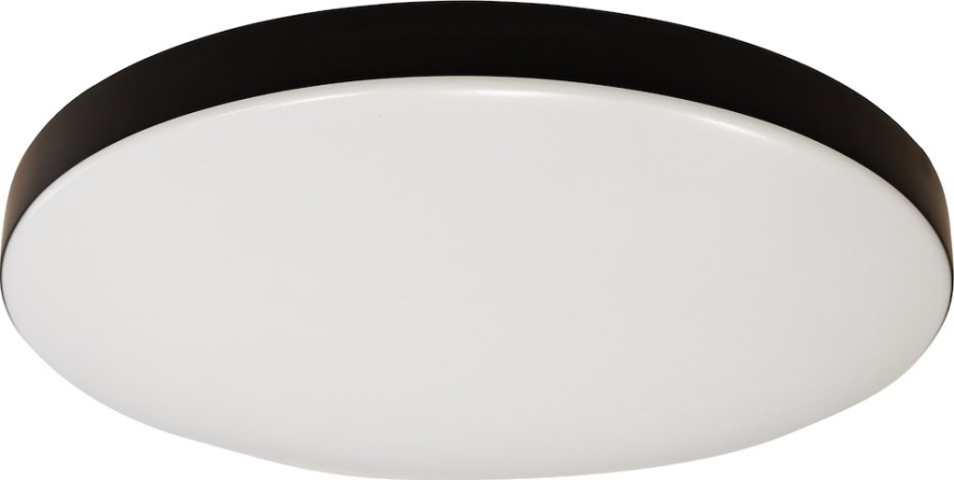 Iluminação de teto para casa de banho LED MAYA LED/15W/230V diâmetro 33 cm IP44 preto