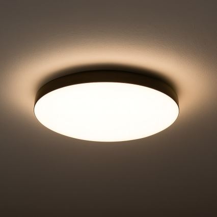 Iluminação de teto para casa de banho LED MAYA LED/15W/230V diâmetro 33 cm IP44 preto