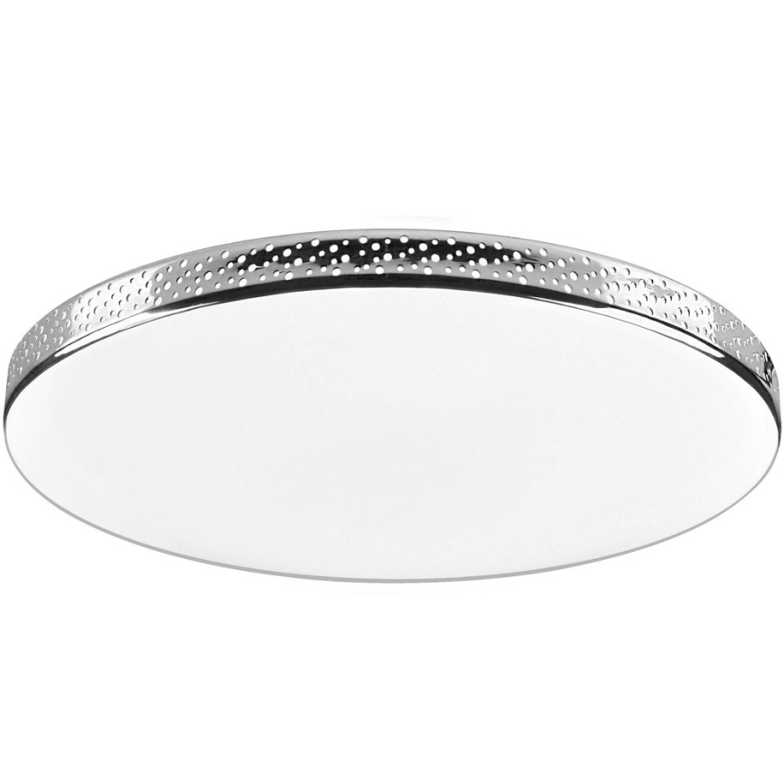 Iluminação de teto para casa de banho LED MOON LED/18W/230V cromado brilhante IP44