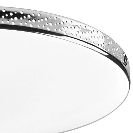 Iluminação de teto para casa de banho LED MOON LED/18W/230V cromado brilhante IP44