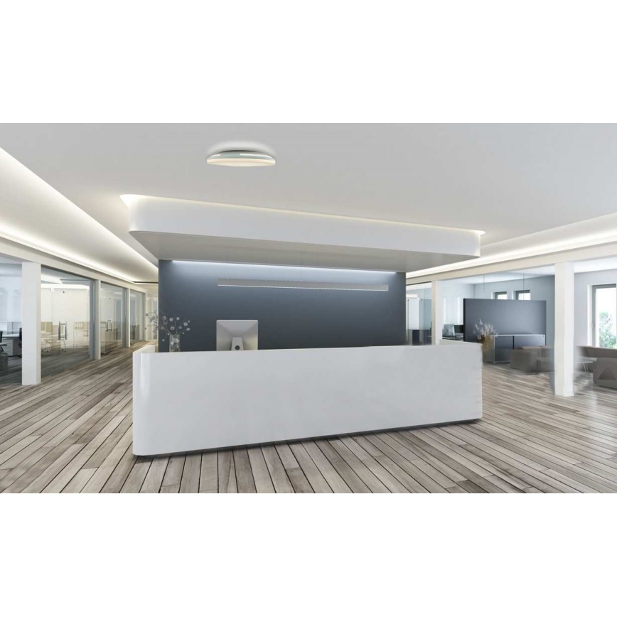 Iluminação de teto para casa de banho LED com regulação SLIDE LED/6/12/18/24W/230V 2900/4000/6200K IP44 branco