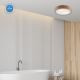 Iluminação de teto para casa de banho OAK 3xE27/15W/230V carvalho ø 37 cm IP54 - FSC certificado