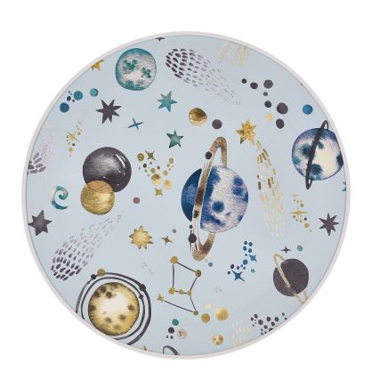 Iluminação de teto para criança KIDDY 2xE27/40W/230V branco/azul