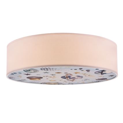 Iluminação de teto para criança KIDDY 2xE27/40W/230V branco/azul