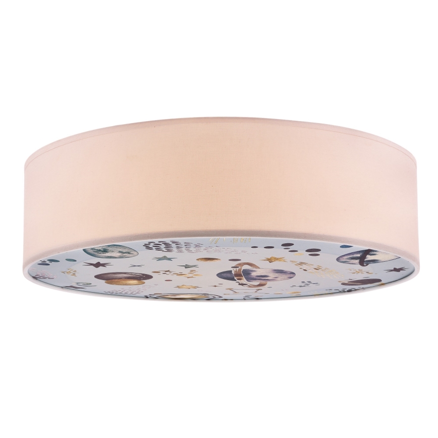 Iluminação de teto para criança KIDDY 2xE27/40W/230V branco/azul