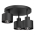 Iluminação de teto PARKLA 3xE27/15W/230V preto
