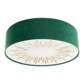 Iluminação de teto RAYS 2xE27/60W/230V diâmetro 60 cm verde