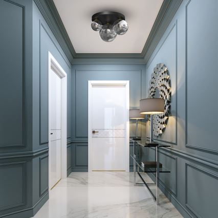 Iluminação de teto REFLEX 2xE14/40W/230V + 1xE27/60W/230V