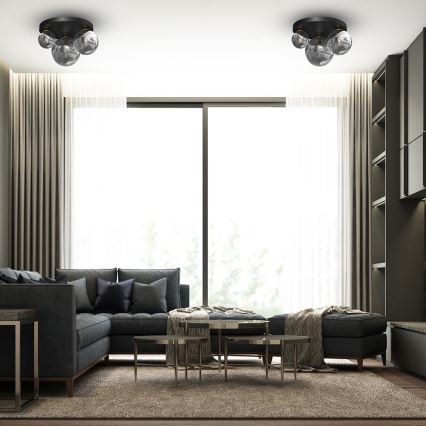 Iluminação de teto REFLEX 2xE14/40W/230V + 1xE27/60W/230V