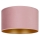 Iluminação de teto ROLLER 1xE27/15W/230V diâmetro 40 cm rosa/dourado