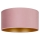 Iluminação de teto ROLLER 3xE27/15W/230V diâmetro 60 cm rosa/dourado