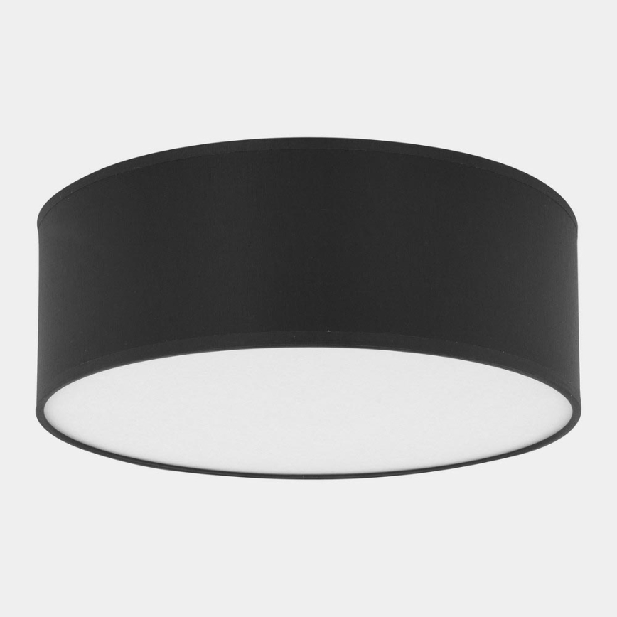 Iluminação de teto RONDO 4xE27/15W/230V d. 45 cm preta