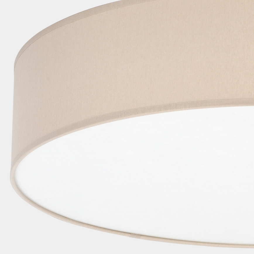 Iluminação de teto RONDO 4xE27/15W/230V d. 61 cm bege