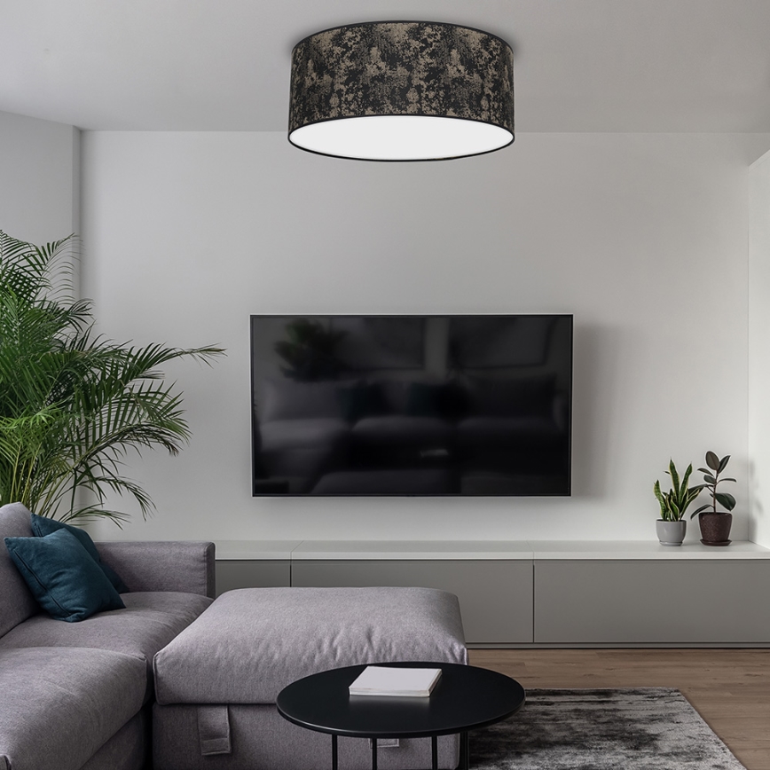 Iluminação de teto SATINO 2xE27/60W/230V dourada