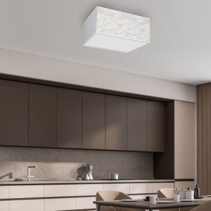 Iluminação de teto SENSO 3xE27/60W/230V branca