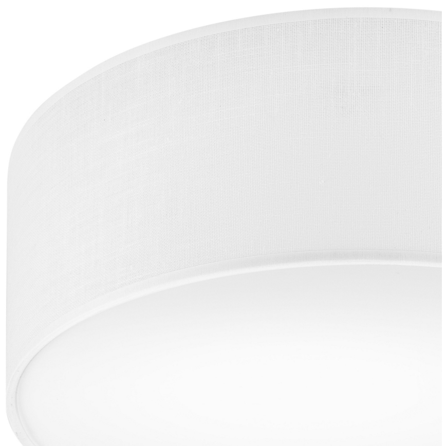 Iluminação de teto SIRJA 1xE27/60W/230V diâmetro 35 cm branco