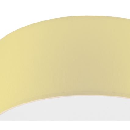 Iluminação de teto SIRJA PASTEL 1xE27/60W/230V diâmetro 35 cm amarelo