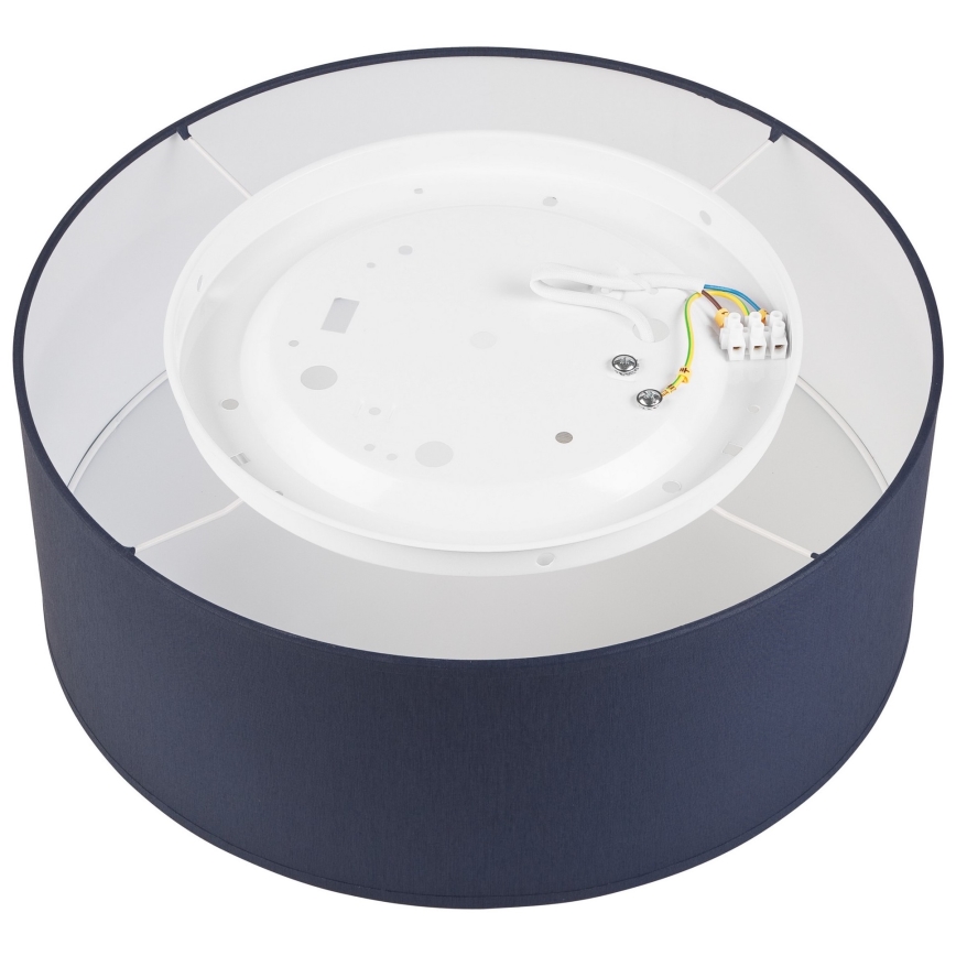 Iluminação de teto SIRJA PASTEL 1xE27/60W/230V diâmetro 35 cm azul escuro