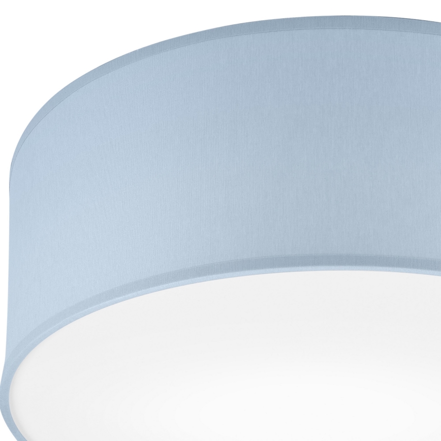 Iluminação de teto SIRJA PASTEL 1xE27/60W/230V diâmetro 35 cm azul