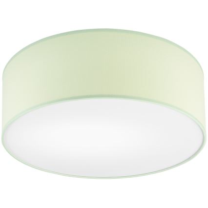 Iluminação de teto SIRJA PASTEL 1xE27/60W/230V diâmetro 35 cm verde
