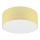 Iluminação de teto SIRJA PASTEL DOUBLE 2xE27/15W/230V diâmetro 35 cm amarelo